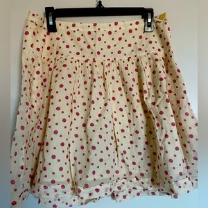 GAP flowy polka dot skirt.